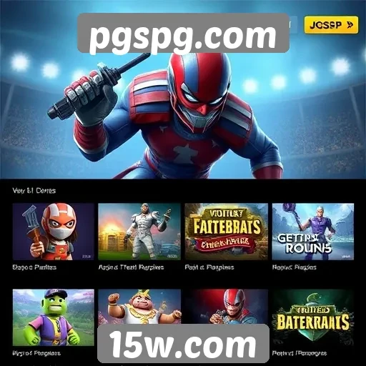 Explorando a biblioteca de jogos disponíveis na pgspg.com